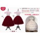 Sakya Antique Gauze Blouse Vest, Adjustable Skirt and Sets(Reservation/2 Colours/Full Payment Without Shipping)